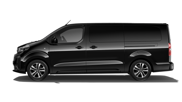 Citroen SpaceTourer чорного кольору, довжина L3